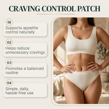 VistaVeda Crave control Patch – Support Appetite Control & Weight Loss
